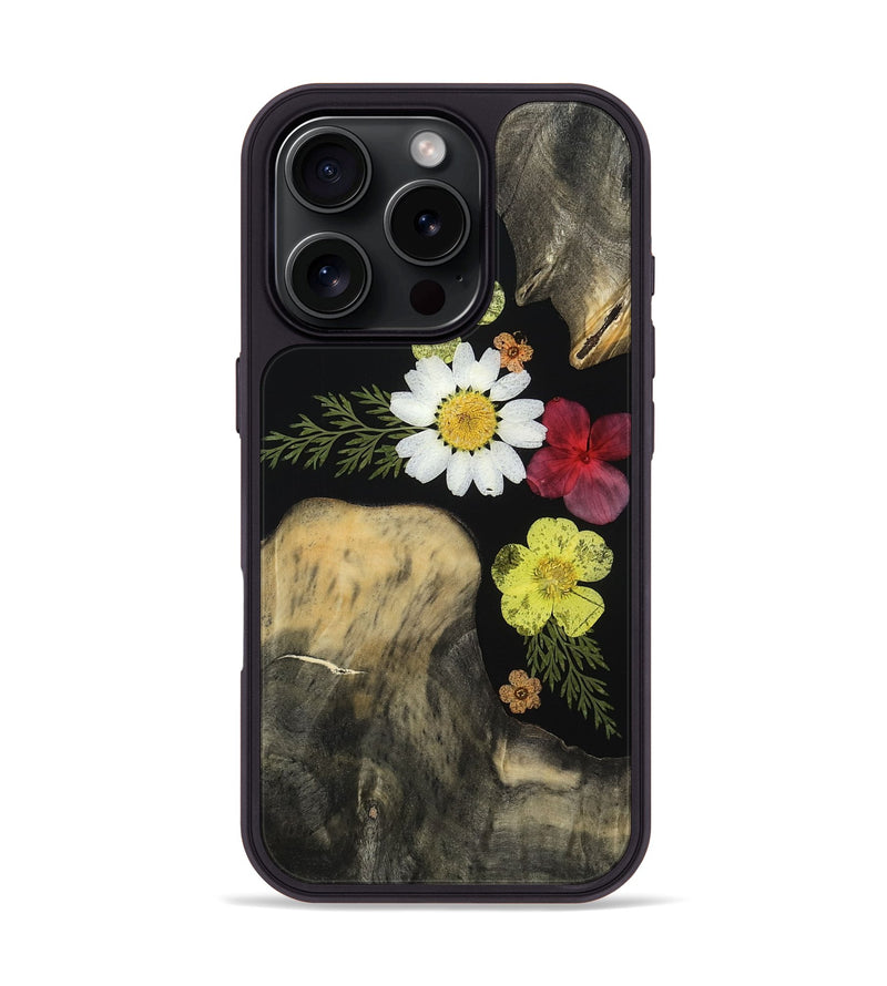 iPhone 16 Pro Wood Phone Case - Timothy (Bloom, 807666)