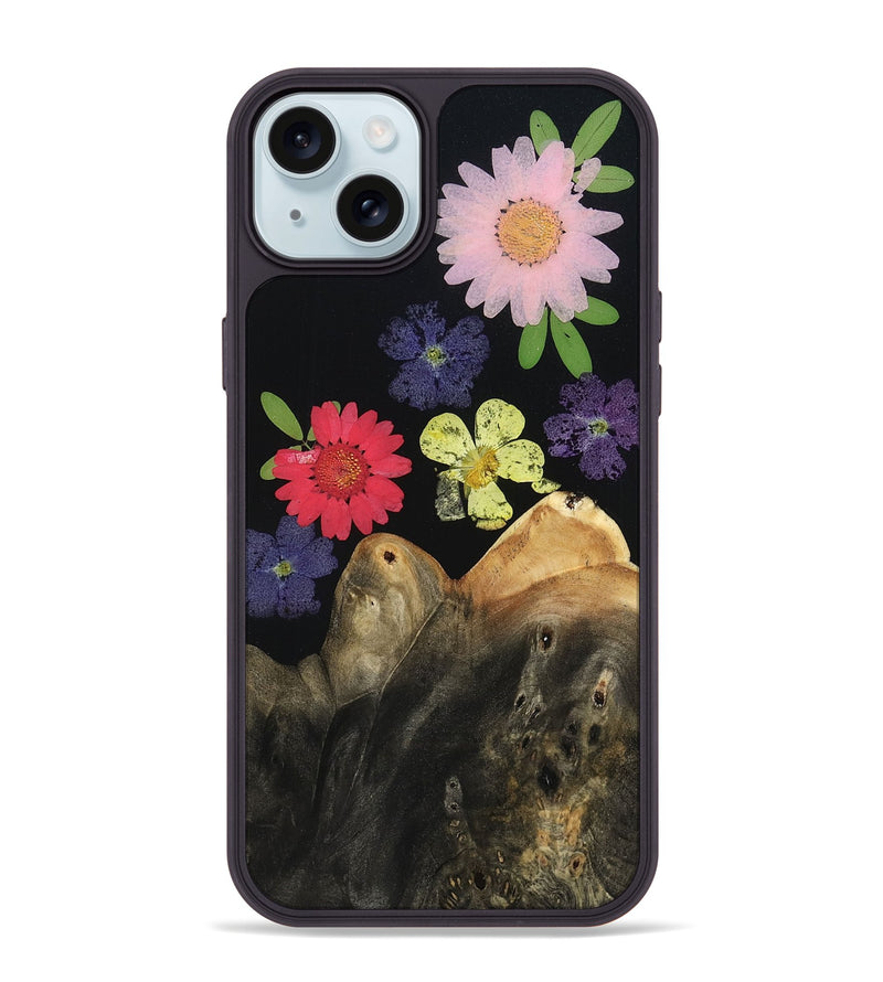 iPhone 15 Plus Wood Phone Case - Kyree (Bloom, 807667)