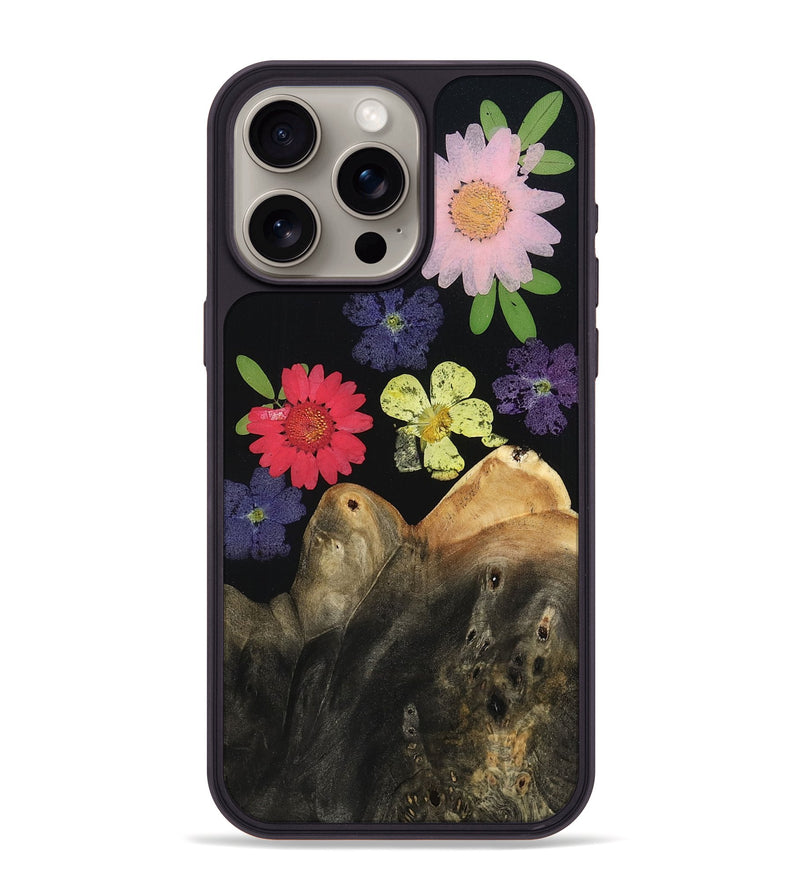 iPhone 15 Pro Max Wood Phone Case - Kyree (Bloom, 807667)
