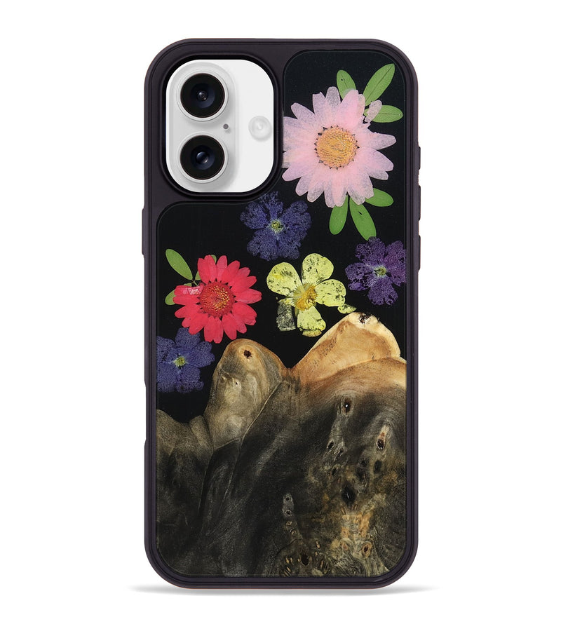 iPhone 16 Plus Wood Phone Case - Kyree (Bloom, 807667)