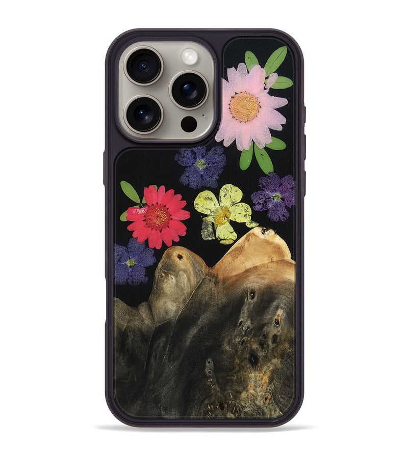 iPhone 16 Pro Max Wood Phone Case - Kyree (Bloom, 807667)