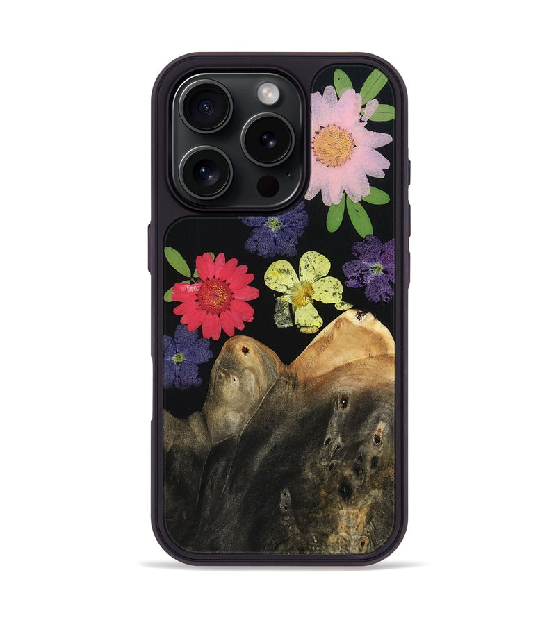 iPhone 16 Pro Wood Phone Case - Kyree (Bloom, 807667)