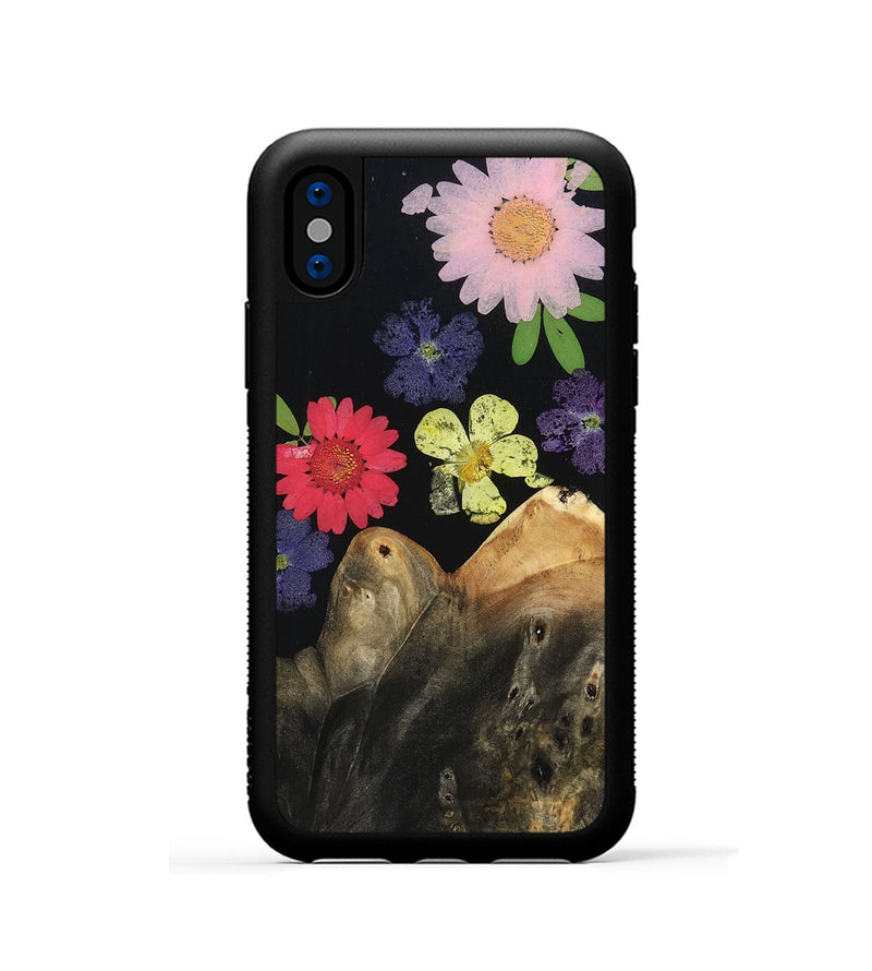 iPhone Xs Wood Phone Case - Kyree (Bloom, 807667)