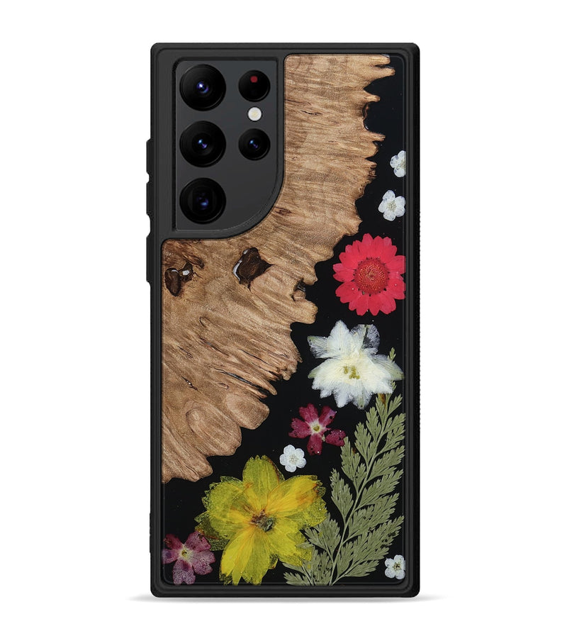 Galaxy S22 Ultra Wood Phone Case - Alonza (Bloom, 807668)