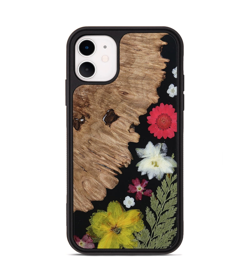 iPhone 11 Wood Phone Case - Alonza (Bloom, 807668)