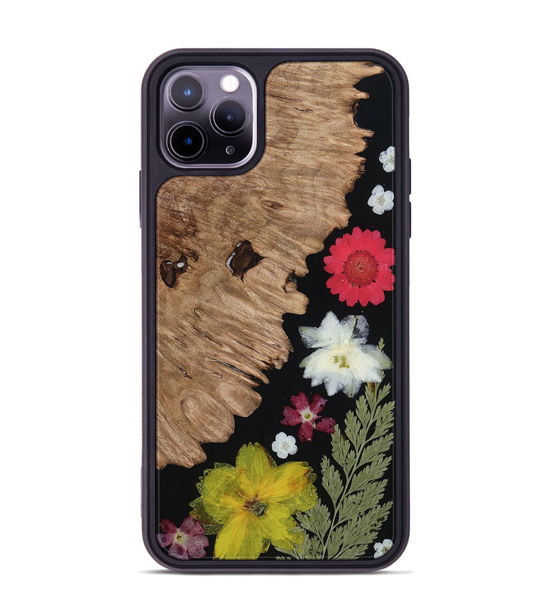 iPhone 11 Pro Max Wood Phone Case - Alonza (Bloom, 807668)