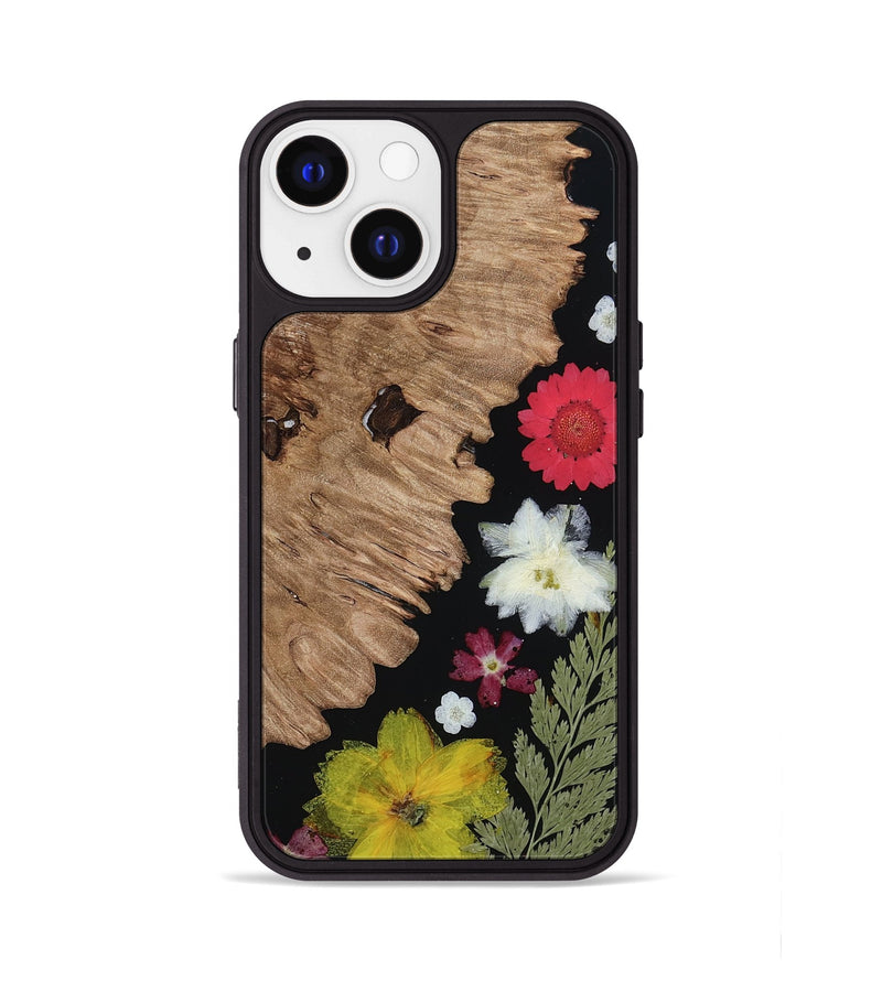 iPhone 13 Wood Phone Case - Alonza (Bloom, 807668)