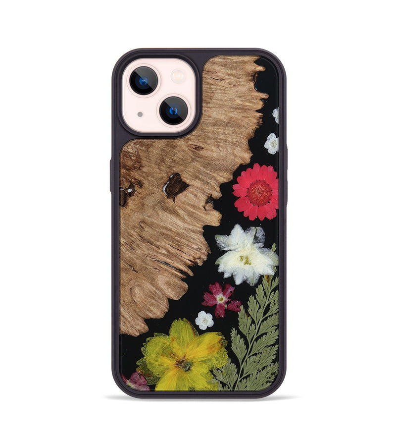 iPhone 14 Wood Phone Case - Alonza (Bloom, 807668)