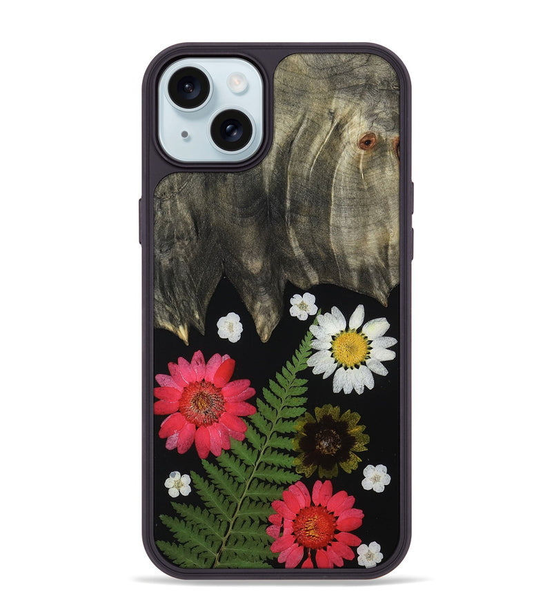 iPhone 15 Plus Wood Phone Case - Westley (Bloom, 807669)