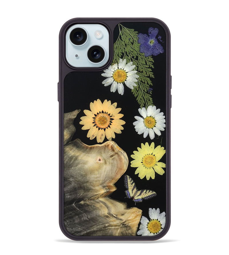 iPhone 15 Plus Wood Phone Case - Wrenley (Bloom, 807671)
