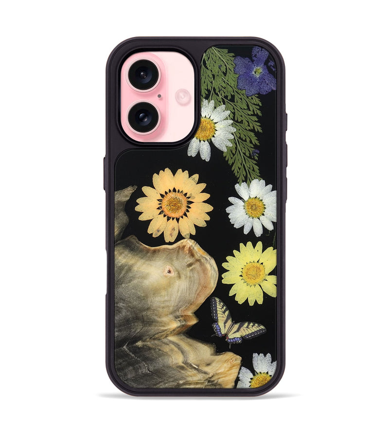 iPhone 16 Wood Phone Case - Wrenley (Bloom, 807671)