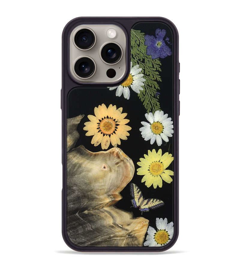 iPhone 16 Pro Max Wood Phone Case - Wrenley (Bloom, 807671)