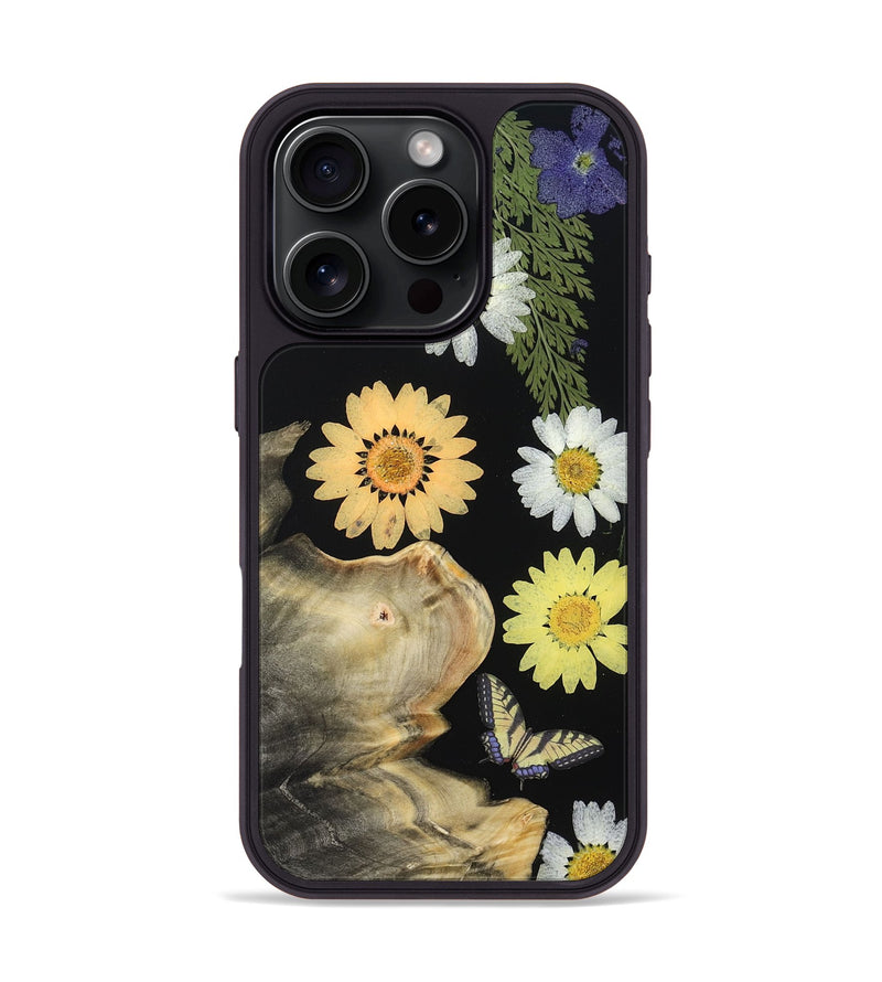 iPhone 16 Pro Wood Phone Case - Wrenley (Bloom, 807671)