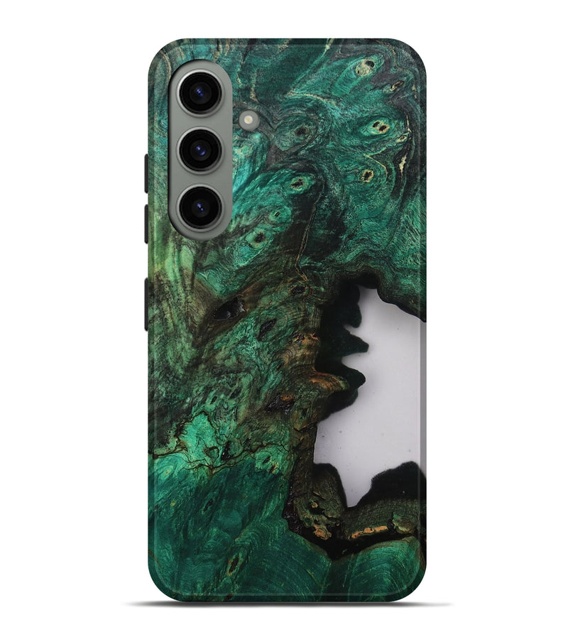 Galaxy S24 Plus Wood Live Edge Phone Case - Annika (Clear, 807677)