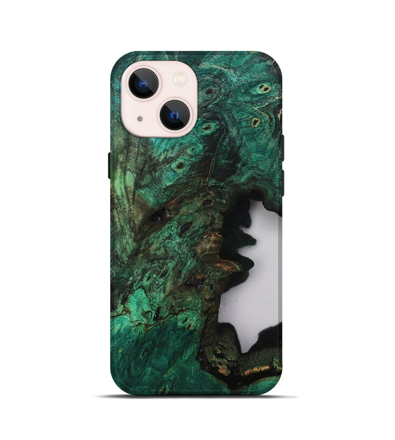 iPhone 13 mini Wood Live Edge Phone Case - Annika (Clear, 807677)