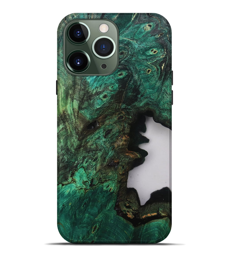 iPhone 13 Pro Max Wood Live Edge Phone Case - Annika (Clear, 807677)