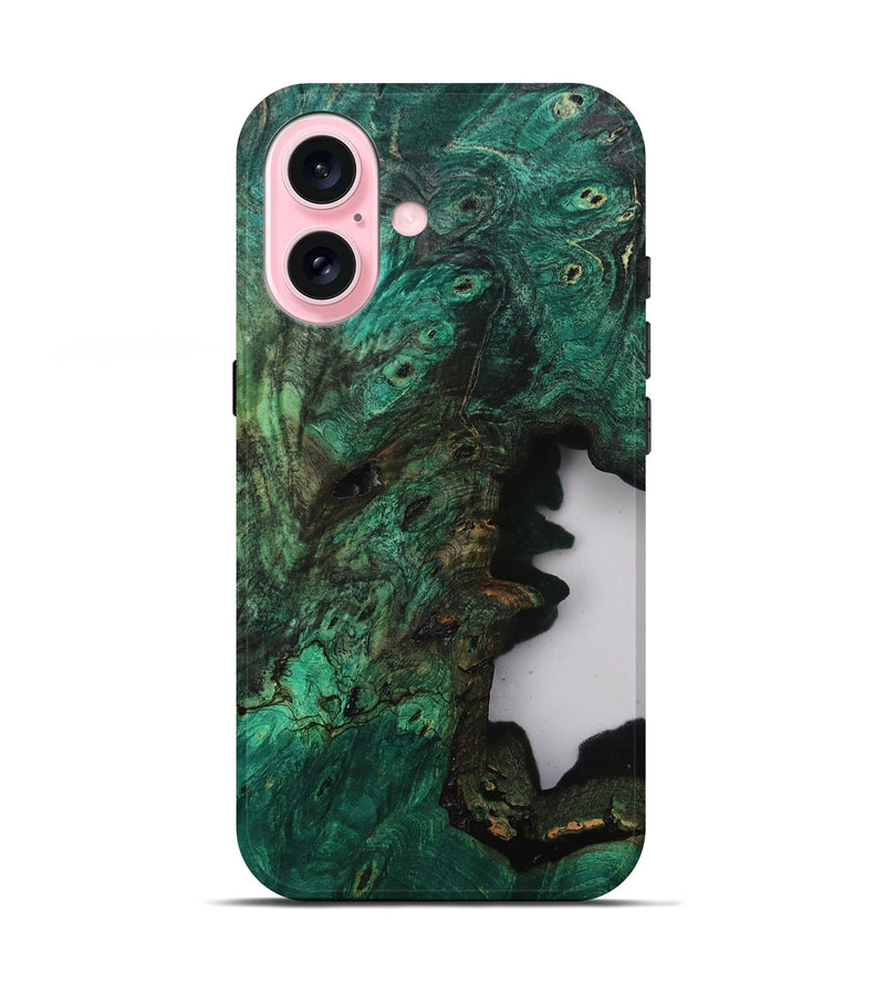 iPhone 17 Wood Live Edge Phone Case - Annika (Clear, 807677)