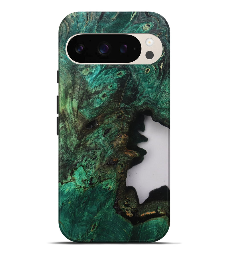 Pixel 10 Pro XL Wood Live Edge Phone Case - Annika (Clear, 807677)