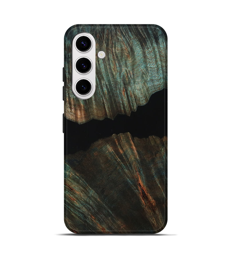 Galaxy S25 Wood Live Edge Phone Case - Coy (Wood Burl, 807680)