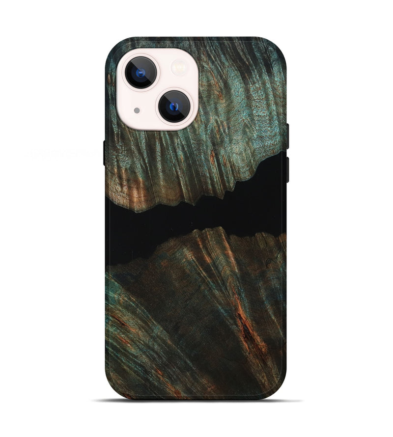 iPhone 13 Wood Live Edge Phone Case - Coy (Wood Burl, 807680)