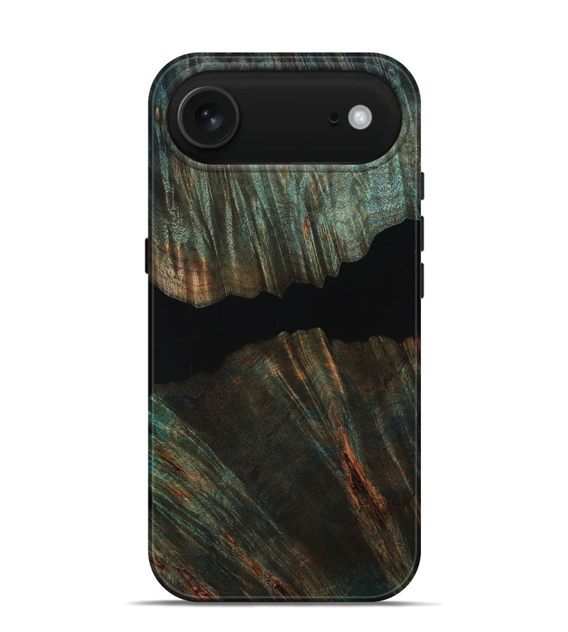 iPhone 17 Air Wood Live Edge Phone Case - Coy (Wood Burl, 807680)