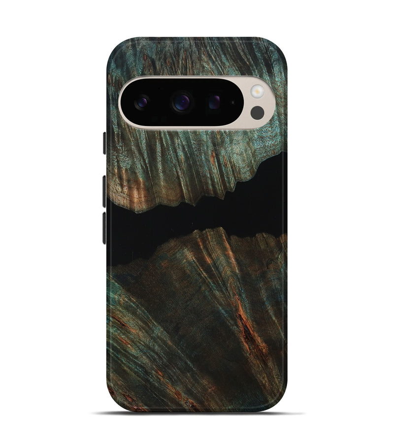 Pixel 10 Pro Wood Live Edge Phone Case - Coy (Wood Burl, 807680)