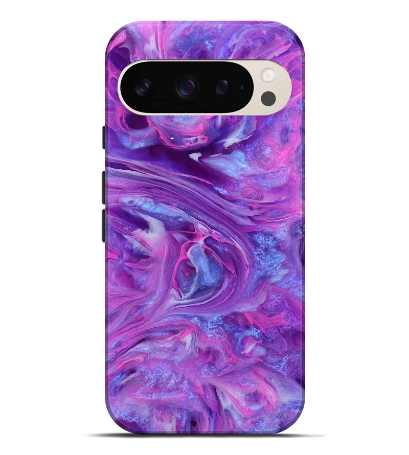 Pixel 9 Pro XL ResinArt Live Edge Phone Case - Shmuel (Purple, 807693)