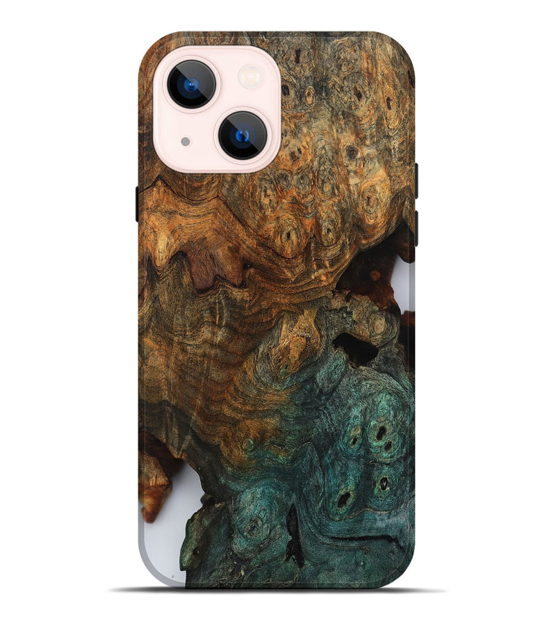 iPhone 14 Plus Wood Live Edge Phone Case - Newell (Clear, 807697)