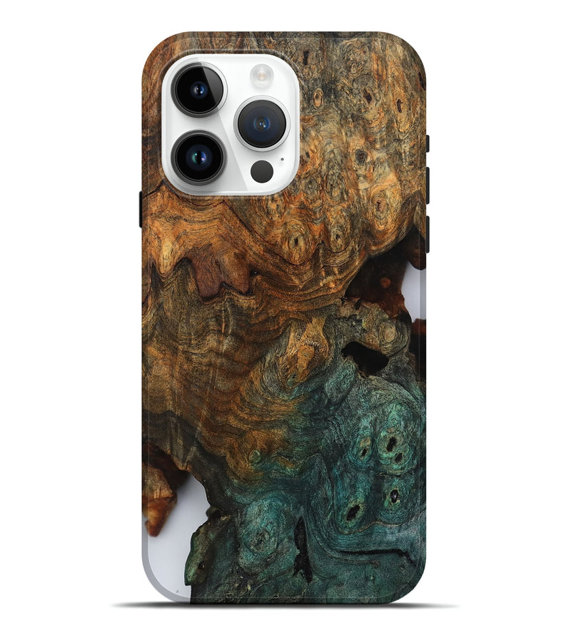 iPhone 15 Pro Max Wood Live Edge Phone Case - Newell (Clear, 807697)
