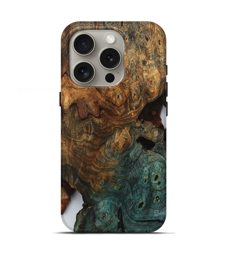 iPhone 16 Pro Wood Live Edge Phone Case - Newell (Clear, 807697)