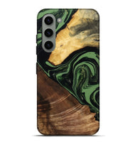Galaxy S23 Plus Wood Live Edge Phone Case - Elden (Green, 807710)