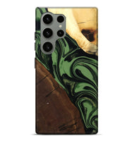 Galaxy S24 Ultra Wood Live Edge Phone Case - Wesley (Green, 807712)