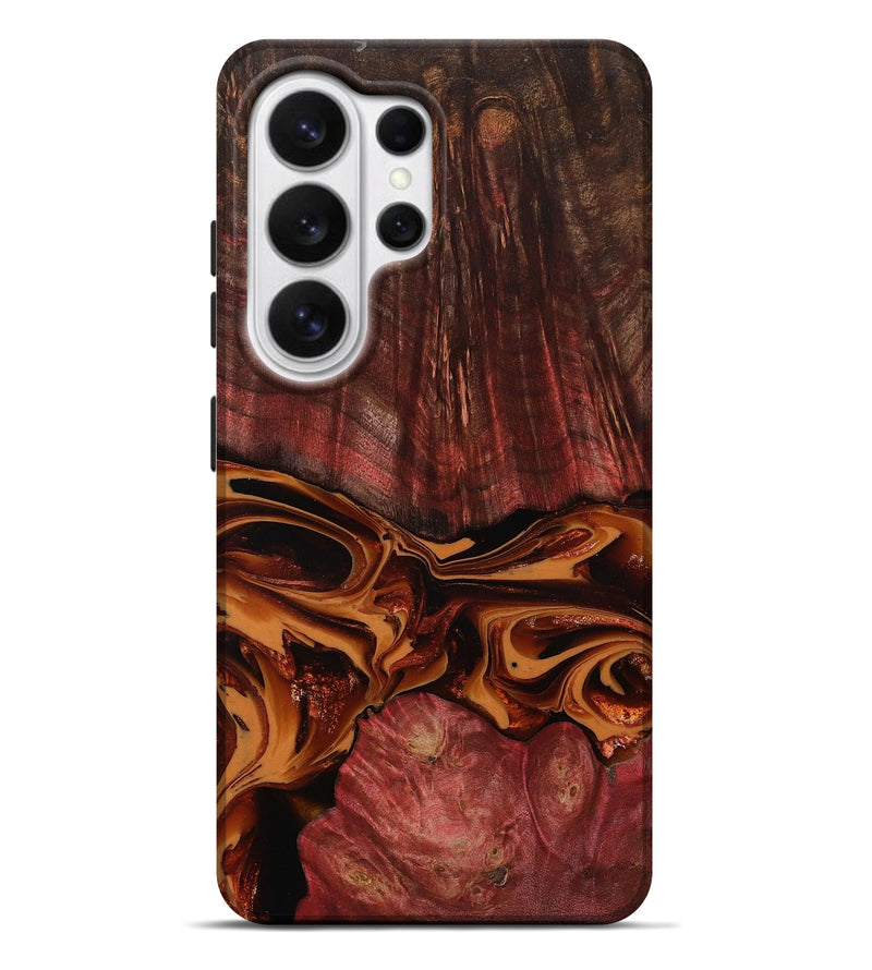 Galaxy S26 Ultra Wood Live Edge Phone Case - Hardy (Red, 807715)