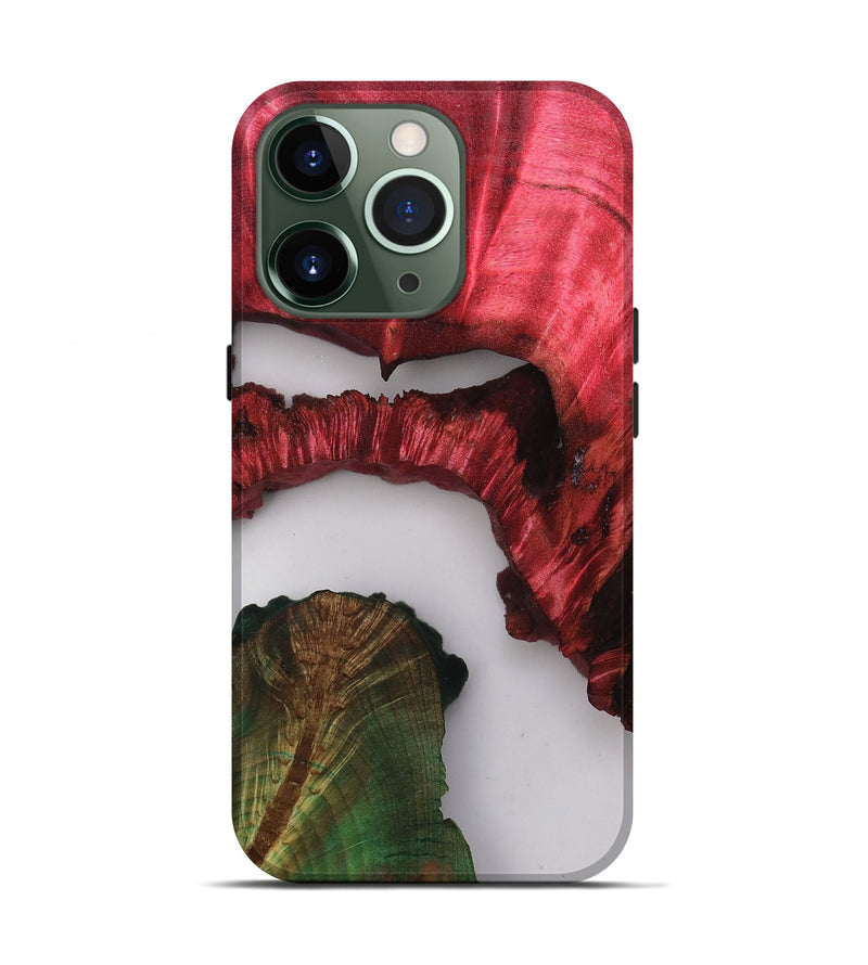 iPhone 13 Pro Wood Live Edge Phone Case - Rihanna (Clear, 807717)