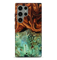 Galaxy S24 Ultra Wood Live Edge Phone Case - Selma (Red, 807722)