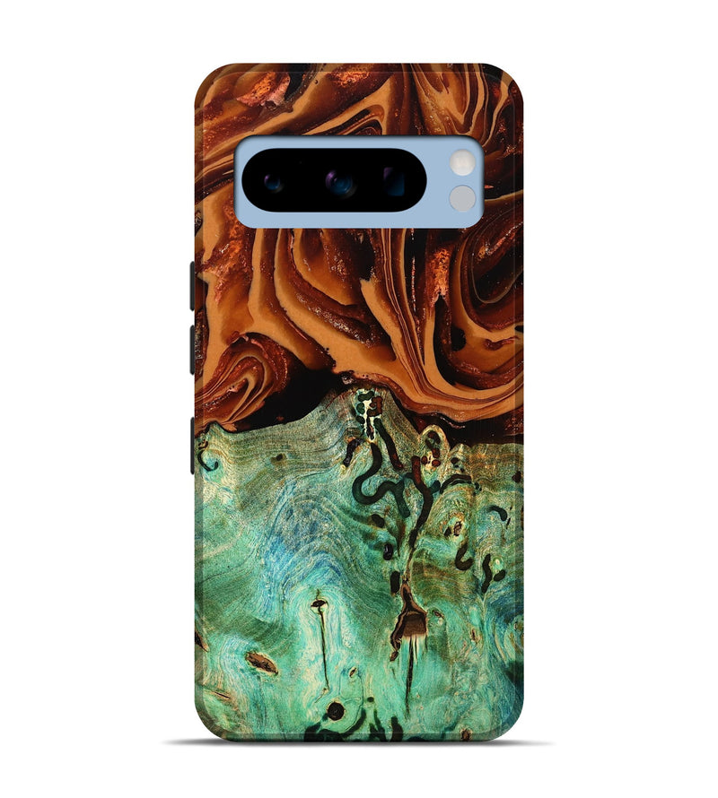 Pixel 8 Pro Wood Live Edge Phone Case - Selma (Red, 807722)