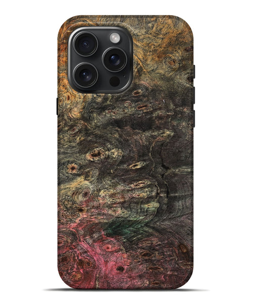 iPhone 16 Pro Max Wood Live Edge Phone Case - Waylon (Wood Burl, 807725)