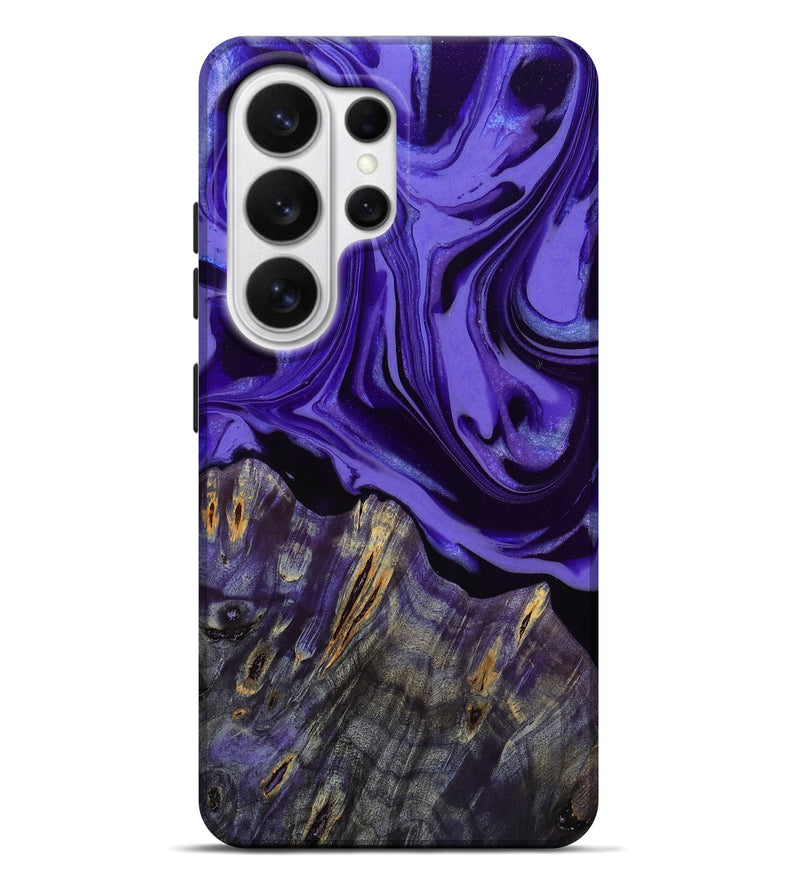 Galaxy S26 Ultra Wood Live Edge Phone Case - Jalisa (Purple, 807741)