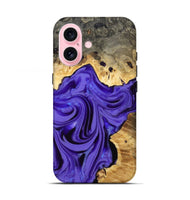 iPhone 17 Wood Live Edge Phone Case - Shyla (Purple, 807757)