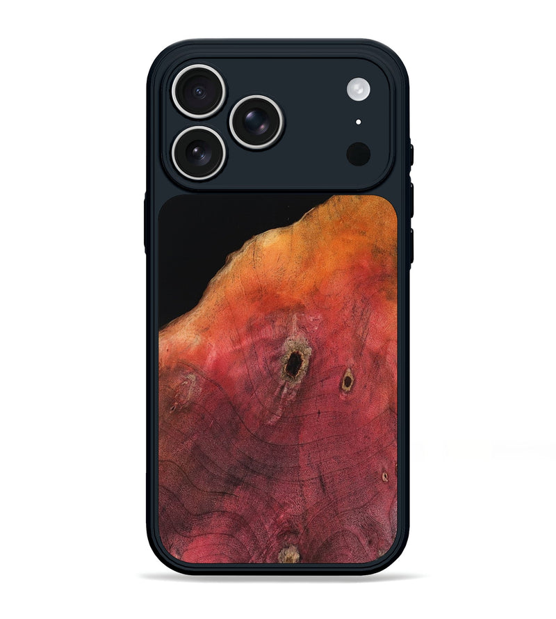 iPhone 17 Pro Max Wood Phone Case - Garrett (Wood Burl, 807777)