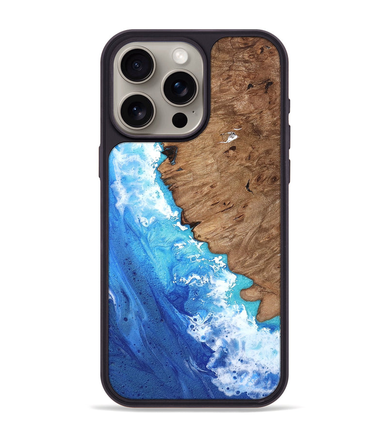 iPhone 15 Pro Max Wood Phone Case - Riya (Coastal, 807850)