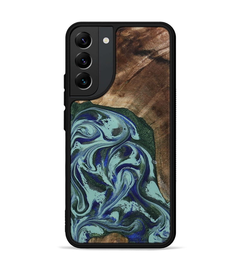 Galaxy S22 Plus Wood Phone Case - Tara (Green, 807895)