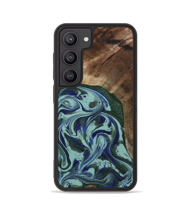 Galaxy S23 Wood Phone Case - Tara (Green, 807895)
