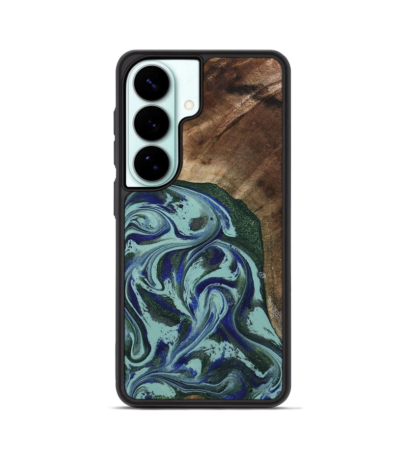 Galaxy S26 Wood Phone Case - Tara (Green, 807895)