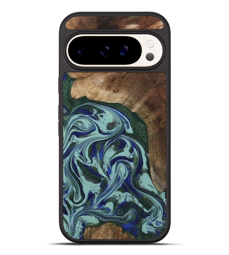 Pixel 9 Pro XL Wood Phone Case - Tara (Green, 807895)