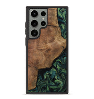 Galaxy S23 Ultra Wood Phone Case - Zaire (Green, 807900)