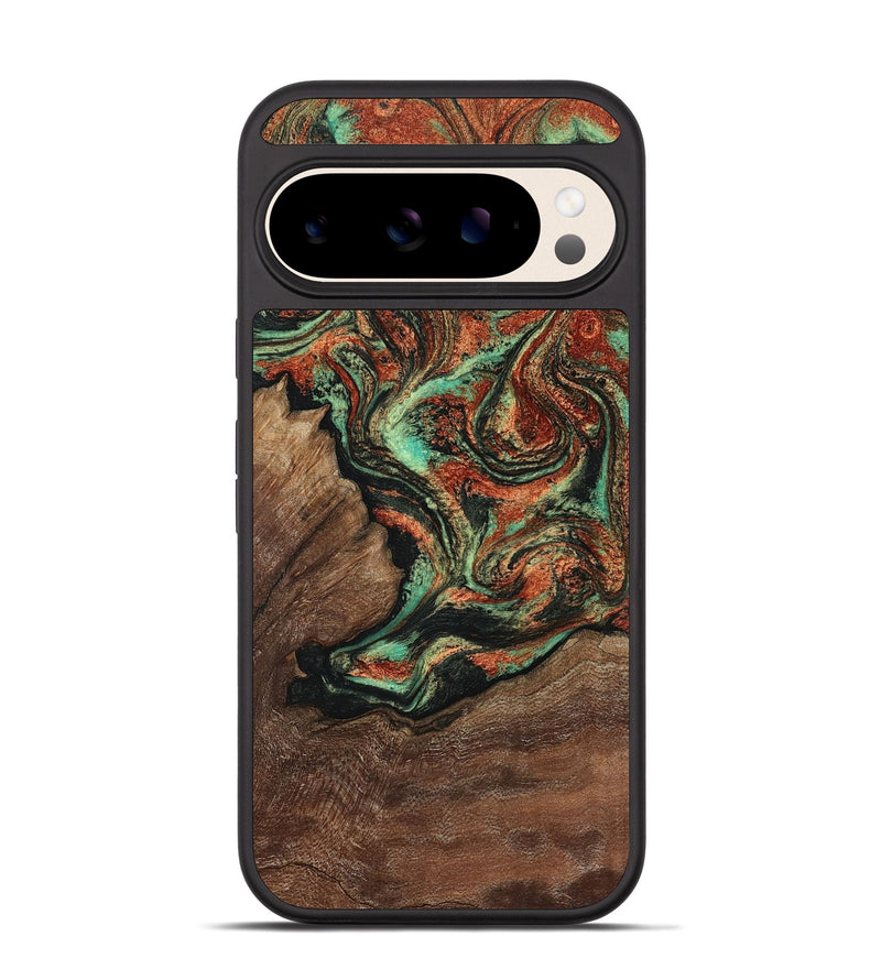 Pixel 10 Wood Phone Case - Giada (Green, 807901)