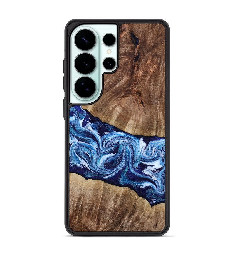 Galaxy S26 Ultra Wood Phone Case - Loren (Blue, 807914)
