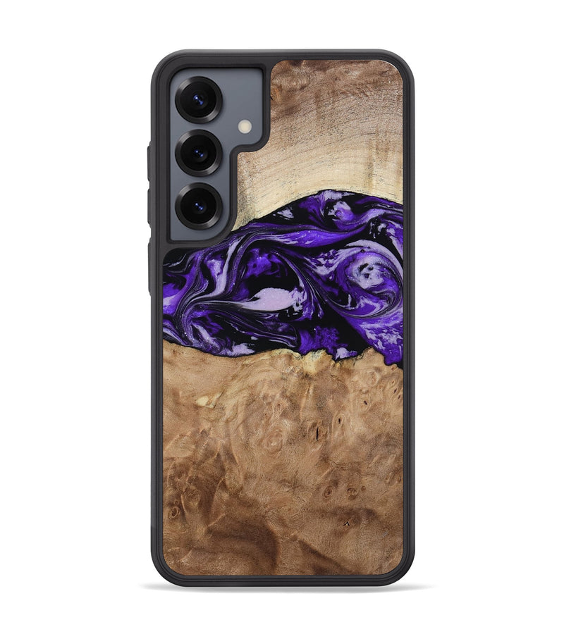 Galaxy S25 Plus Wood Phone Case - Israel (Purple, 807943)