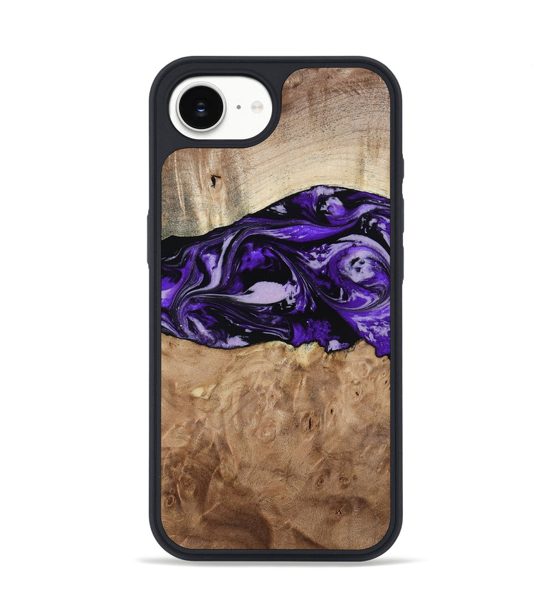 iPhone 16e Wood Phone Case - Israel (Purple, 807943)